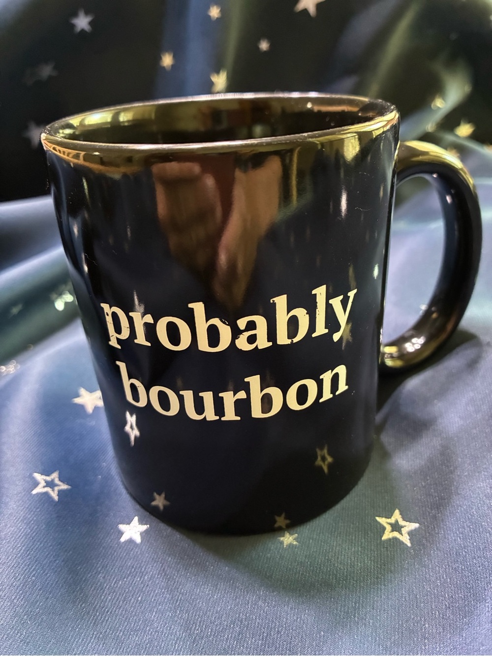 Probably Bourbon Black Ceramic Mug - Novelty Home Dining